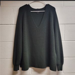 Athleta merino v neck sweater